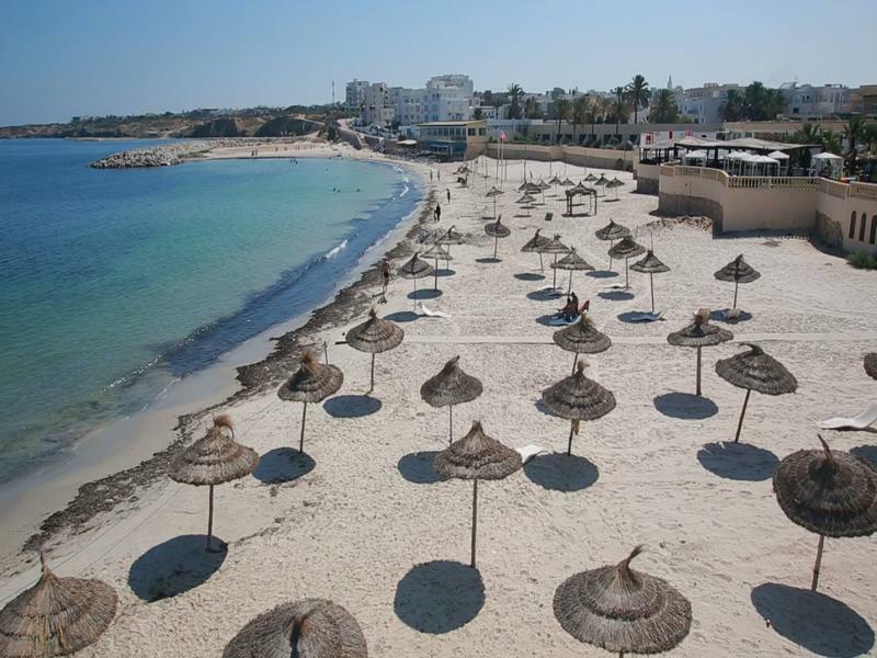 Hotel Les Palmiers Monastir Exterior foto